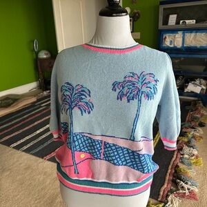 NWT Lilly Pulitzer XL Vivie Tennis Sweater